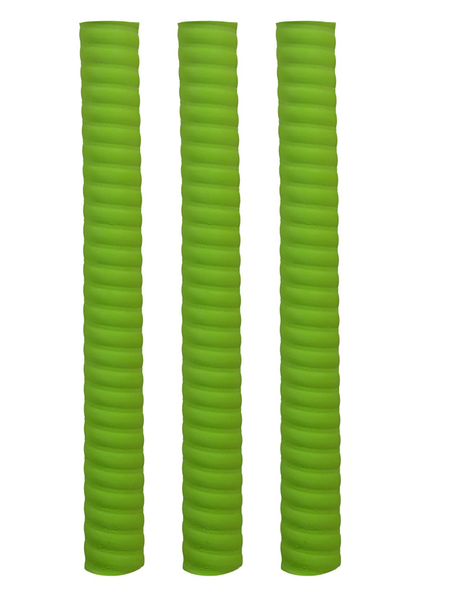 Whitedot Coil Cricket Bat Grip - Pack of 3 - Green