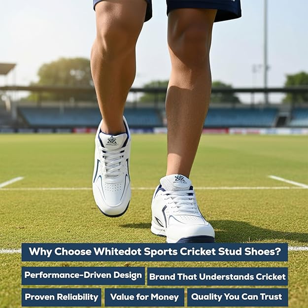Whitedot Blade 1.0 Studs Cricket Shoes