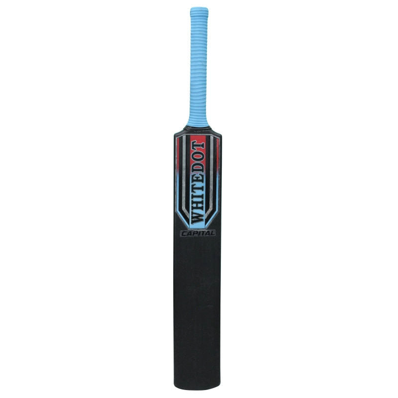 Whitedot Capital Heavy Duty Plastic Cricket Bat for Heavy and Light Tennis Ball