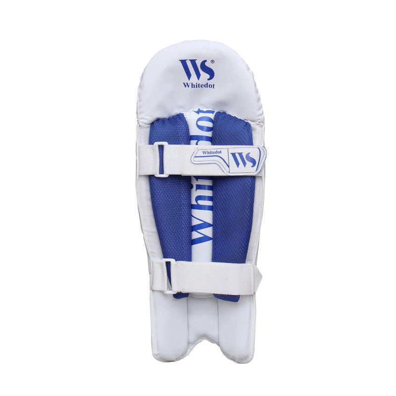 Whitedot Alpha Players White Wicket Keeping Pads