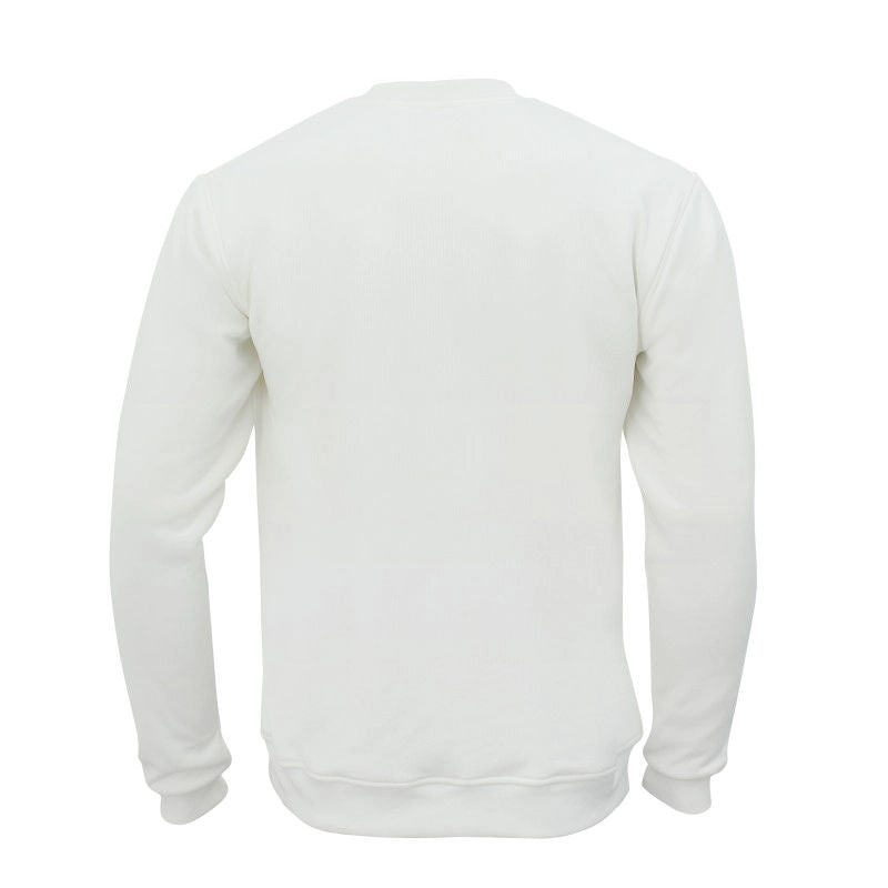 Whitedot Off White V Neck Full Sleeves Cricket Jumper