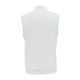 Whitedot Off White Zip Up Without Sleeves Cricket Jumper