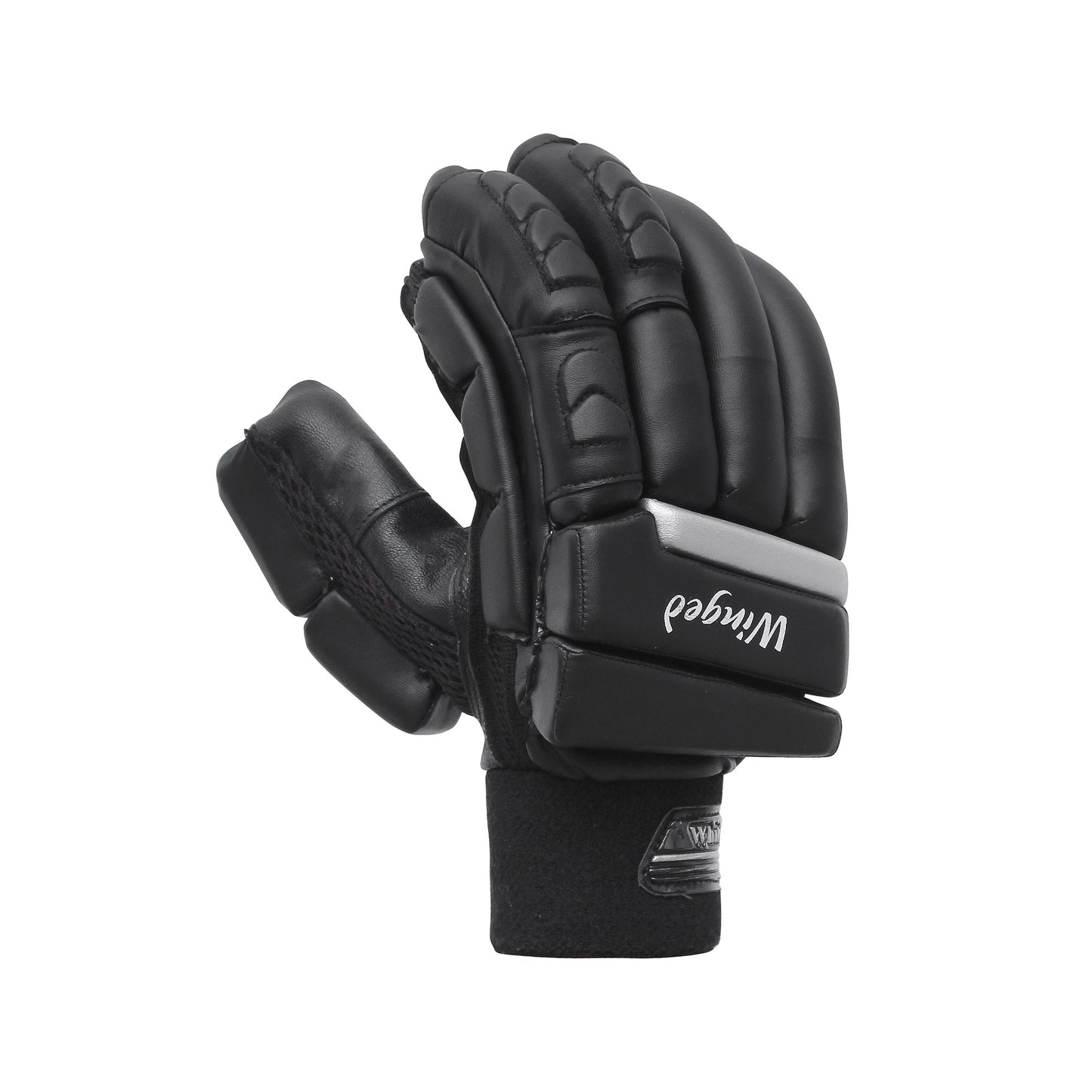Whitedot Black Winged Players Cricket Batting Gloves