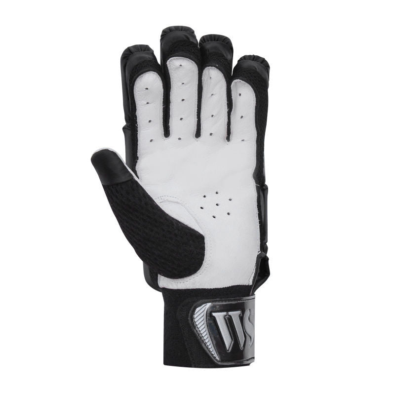 Whitedot Capital Black Cricket Batting Gloves