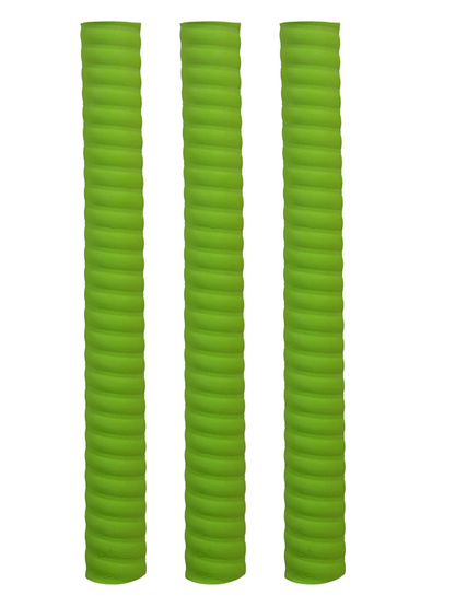 Whitedot Coil Cricket Bat Grip - Pack of 3 - Green