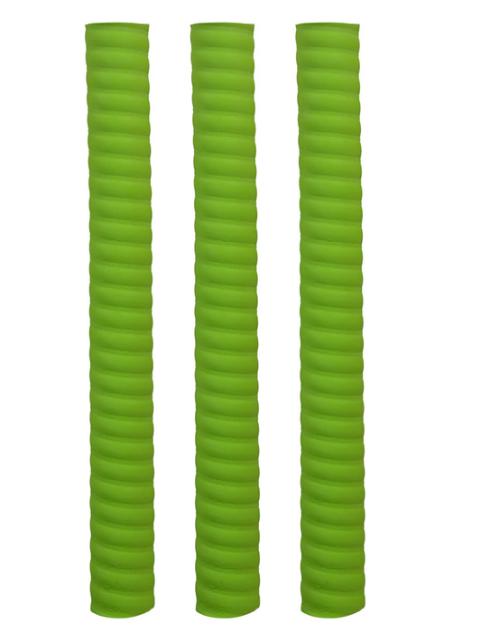 Whitedot Coil Cricket Bat Grip - Pack of 3 - Green