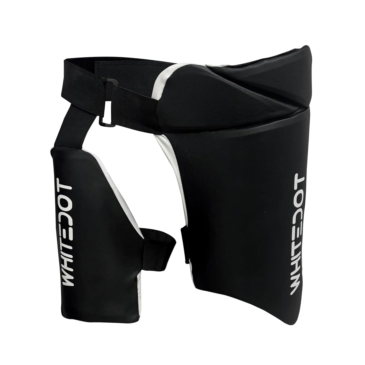 Whitedot Dot 3.1 Black Combo Cricket Thigh Guard