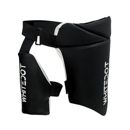 Whitedot Dot 3.1 Black Combo Cricket Thigh Guard