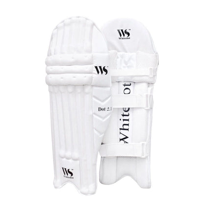 Whitedot Dot 2.1 White Cricket Batting Pad