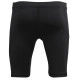 Whitedot Sigma Black Quick Dry Compression Shorts with Mobile Pocket