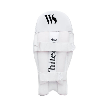 Whitedot Albatross White Wicket Keeping Pads