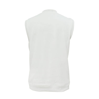 Whitedot Off White V Neck Without Sleeves Cricket Jumper