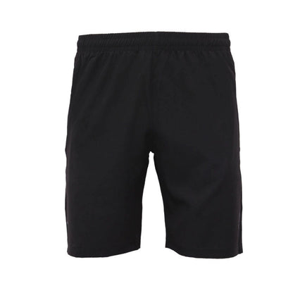 Whitedot Black Training Shorts - Zipper Pockets