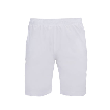 White Training Shorts - Zipper Pockets