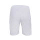 Whitedot White Training Shorts - Zipper Pockets
