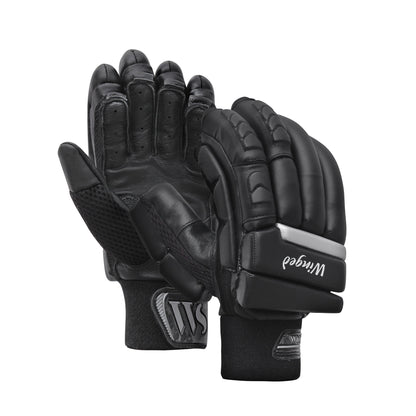 Whitedot Black Winged Players Cricket Batting Gloves