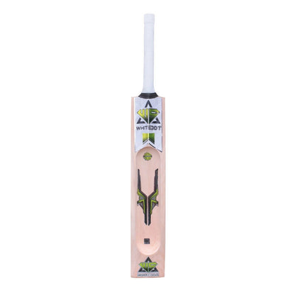 Whitedot Dot 1.1 Single Blade Scoop Kashmir Willow Bat - For Light Tennis Ball - Weight Approx. 1000-1100 Gram