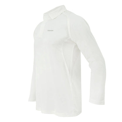 Whitedot Hexa Quick Dry Polo T-Shirt - Full Sleeves - Off White