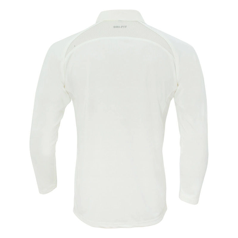 Whitedot Hexa Quick Dry Polo T-Shirt - Full Sleeves - Off White