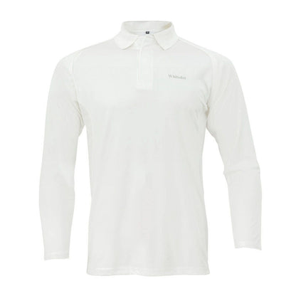Whitedot Hexa Quick Dry Polo T-Shirt - Full Sleeves - Off White