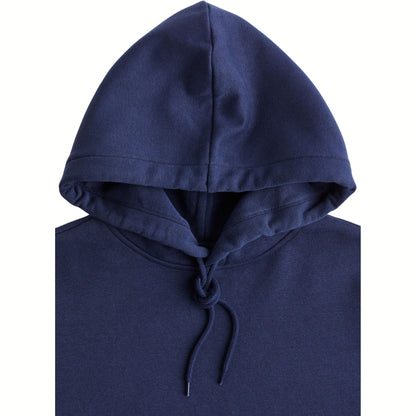 Solid Blue Hoodie